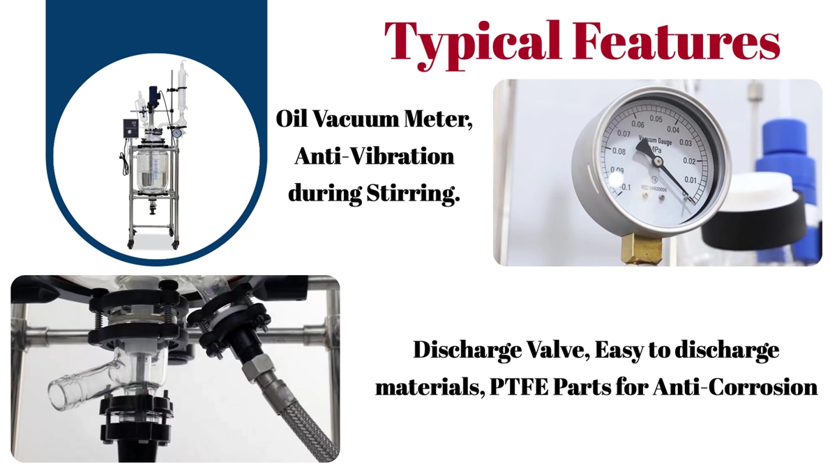 Industrial Scale Glassware Reactor Industrial Scale Glassware Reactor