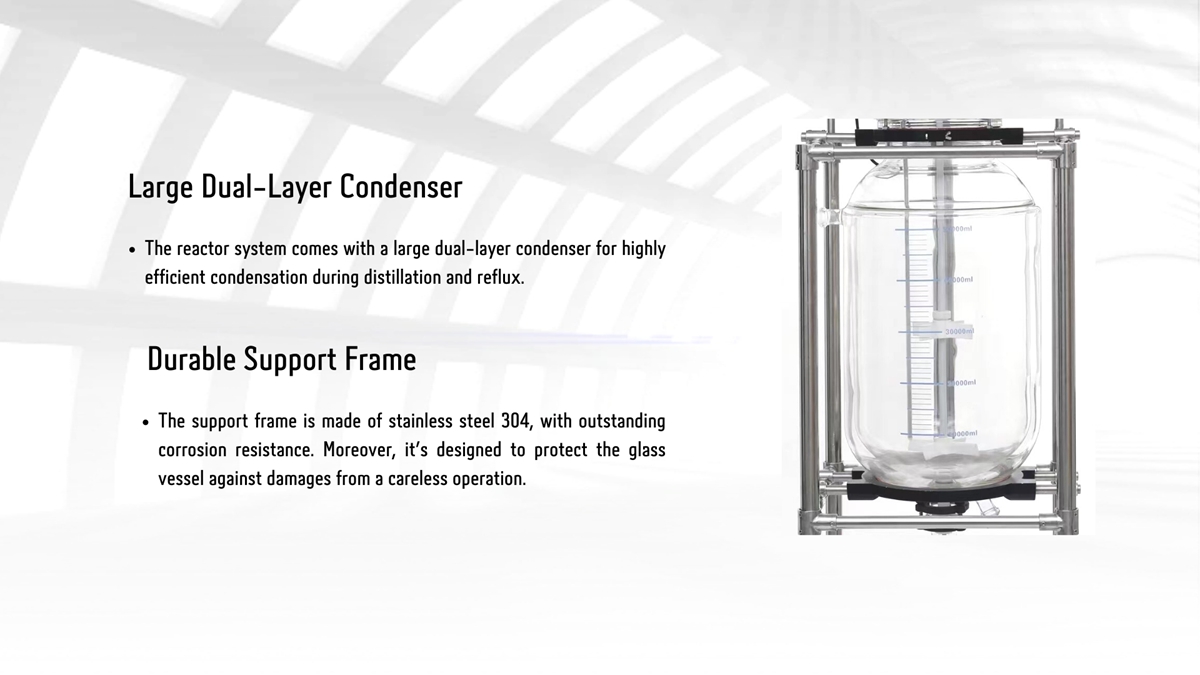 Pilot Scale Glassware Reactor