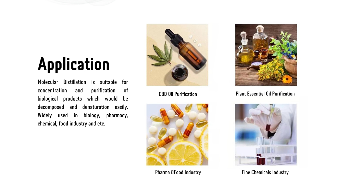 Glassware Molecular Distillation Glassware Molecular Distillation