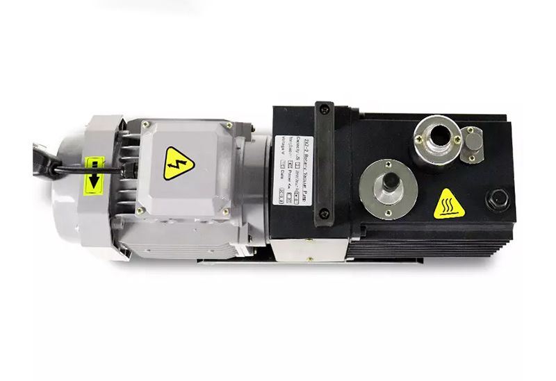 Rotary vane vacuum pump